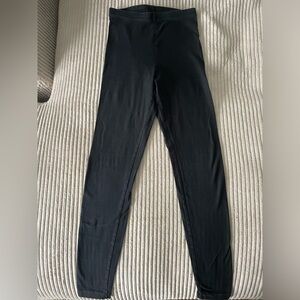 EUC, American Apparel Women’s Classic Black Cotton Leggings Tight Size XS